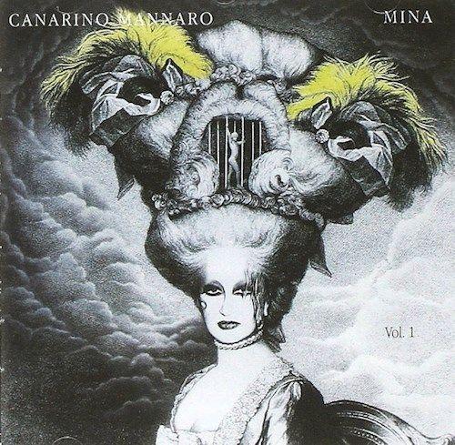 Capa do álbum "Canarino Manaro Vol. 1/2", de Mina
