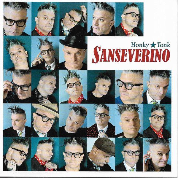 Portada de Álbum "Honky Tonk", de Sanseverino