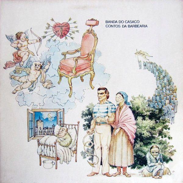 Portada de Álbum "Contos da Barbearia", de Banda do Casaco