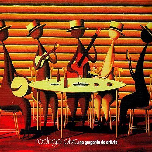 Capa do Álbum "Na Garganta do Artista", de Rodrigo Piva