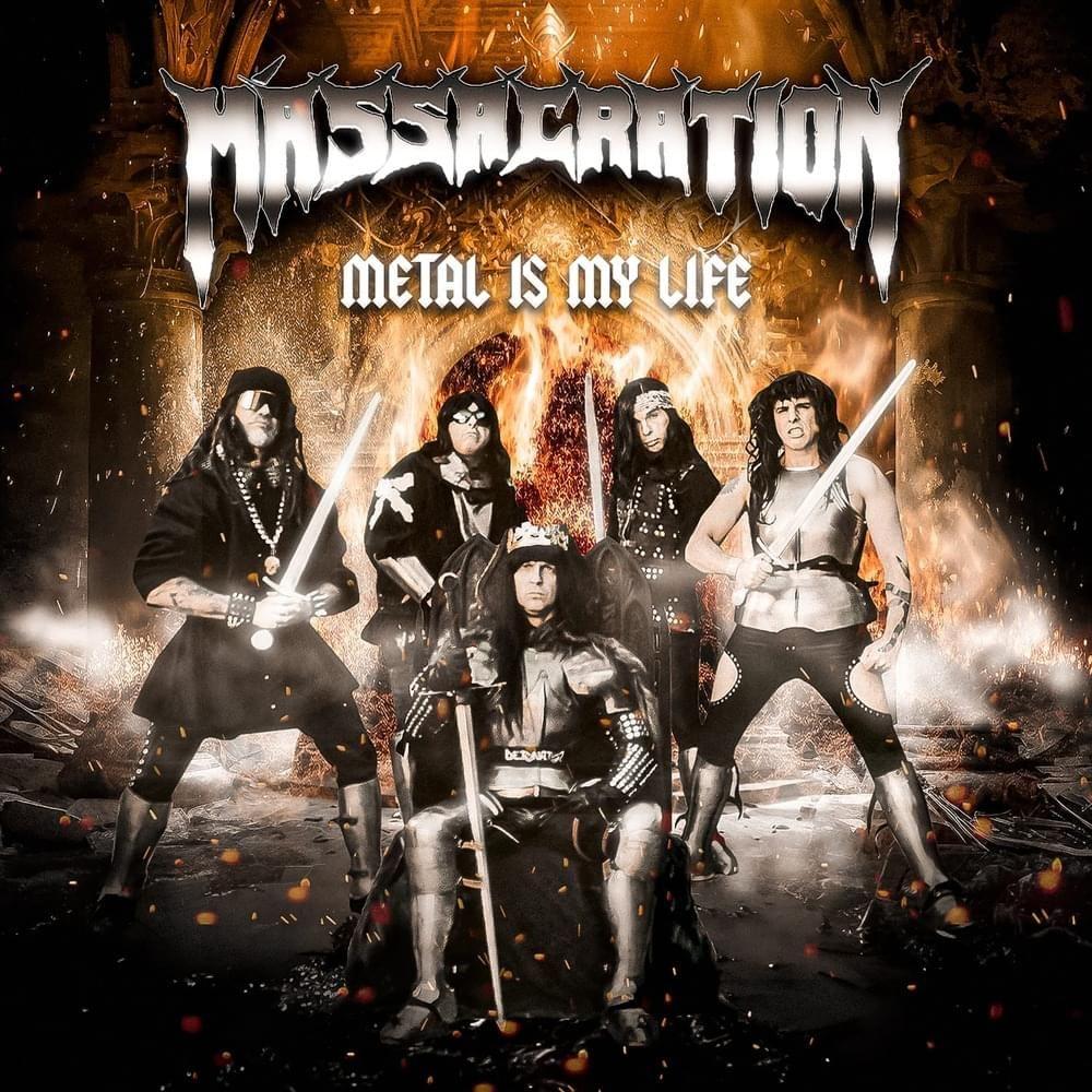 Single/EP cover of "Metal Is My Life" by Massacration