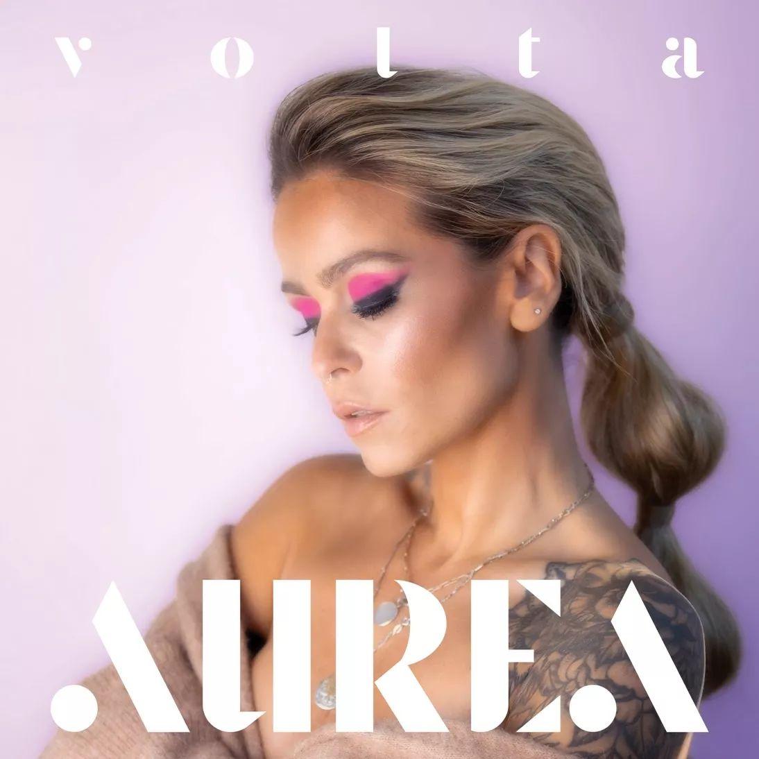 Capa do álbum "Volta", de Aurea