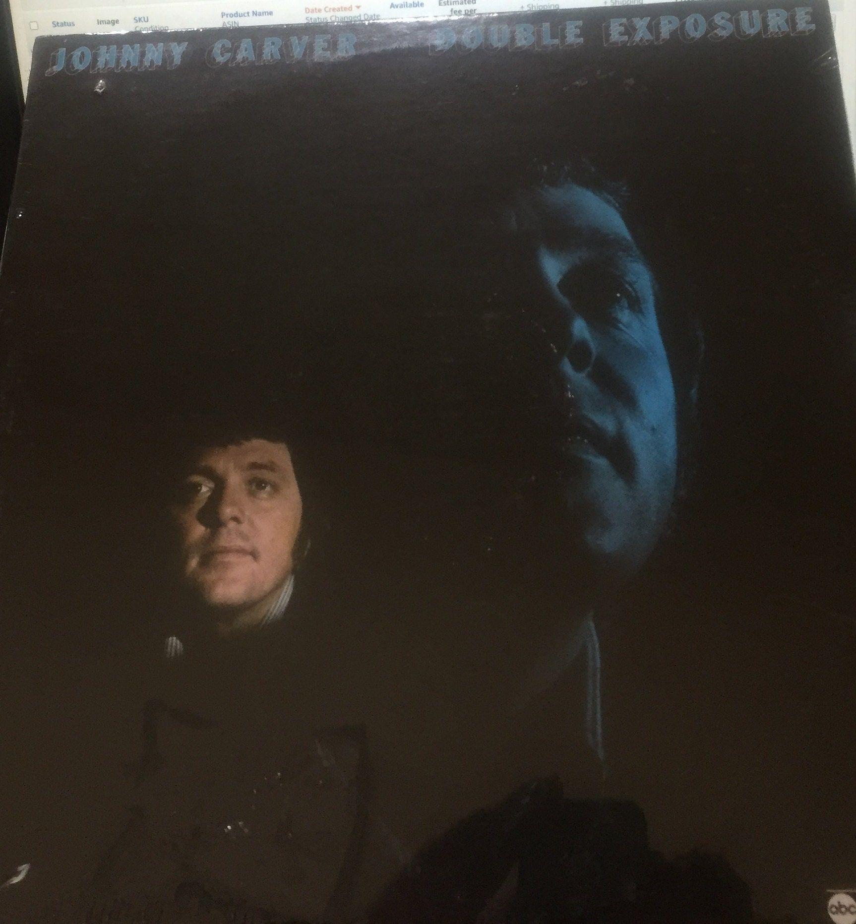 Portada de Álbum "Double Exposure", de Johnny Carver