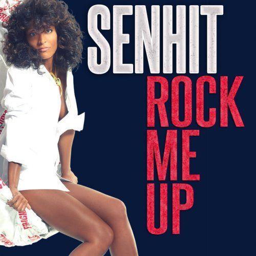 Portada del álbum "Rock me up", de Senhit