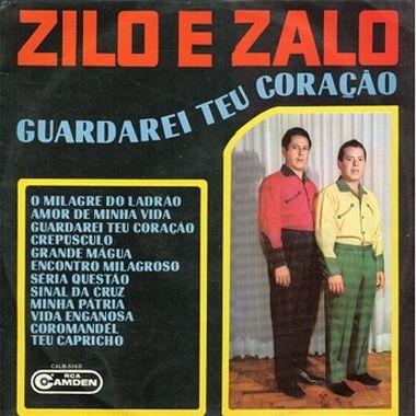 Portada del álbum "Guardarei Teu Coração", de Zilo e Zalo