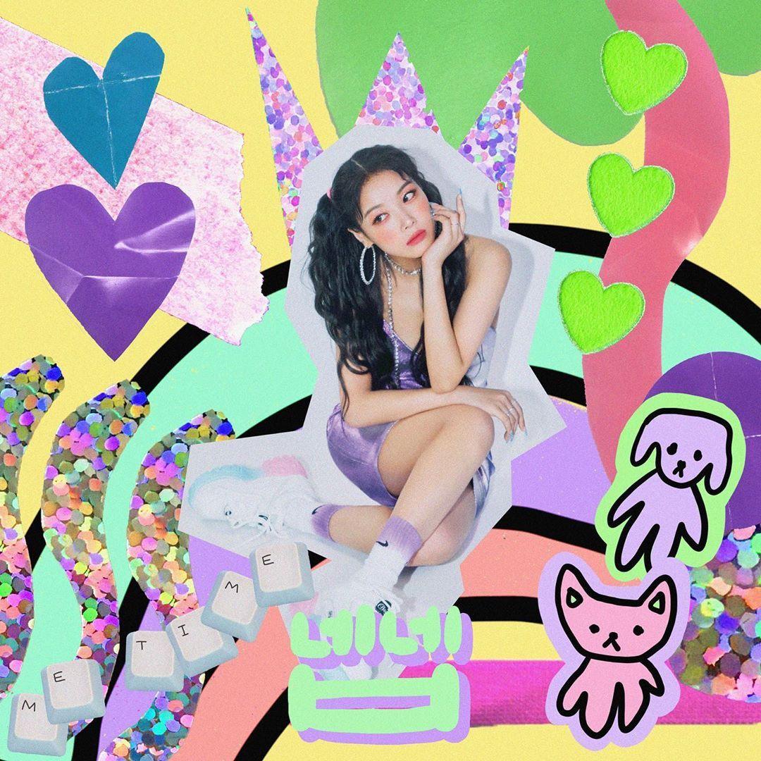 Capa do Single/EP "yaya (ME TIME)", de Yubin