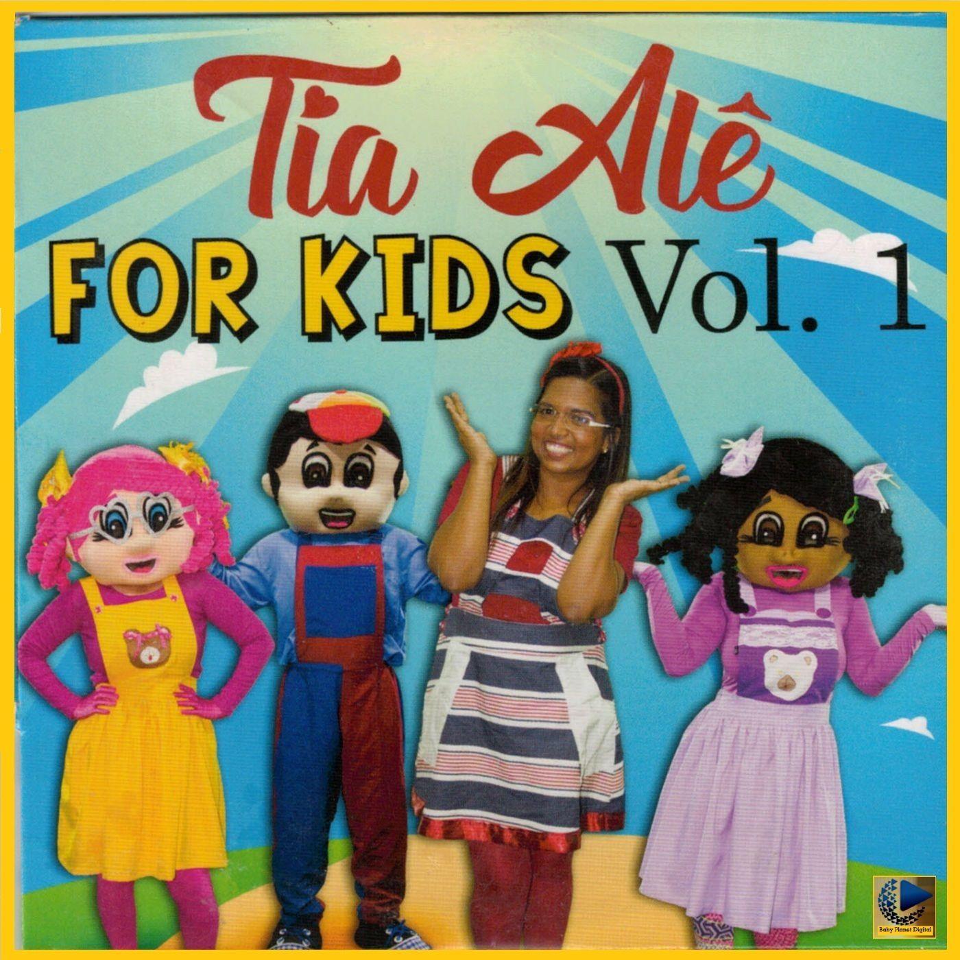 Portada de Álbum "For Kids Vol, 1", de Tia Alê