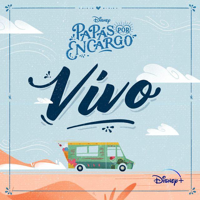 Single/EP cover of "Vivo" by Papás Por Encargo