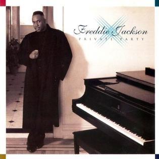 Capa do álbum "Private Party", de Freddie Jackson