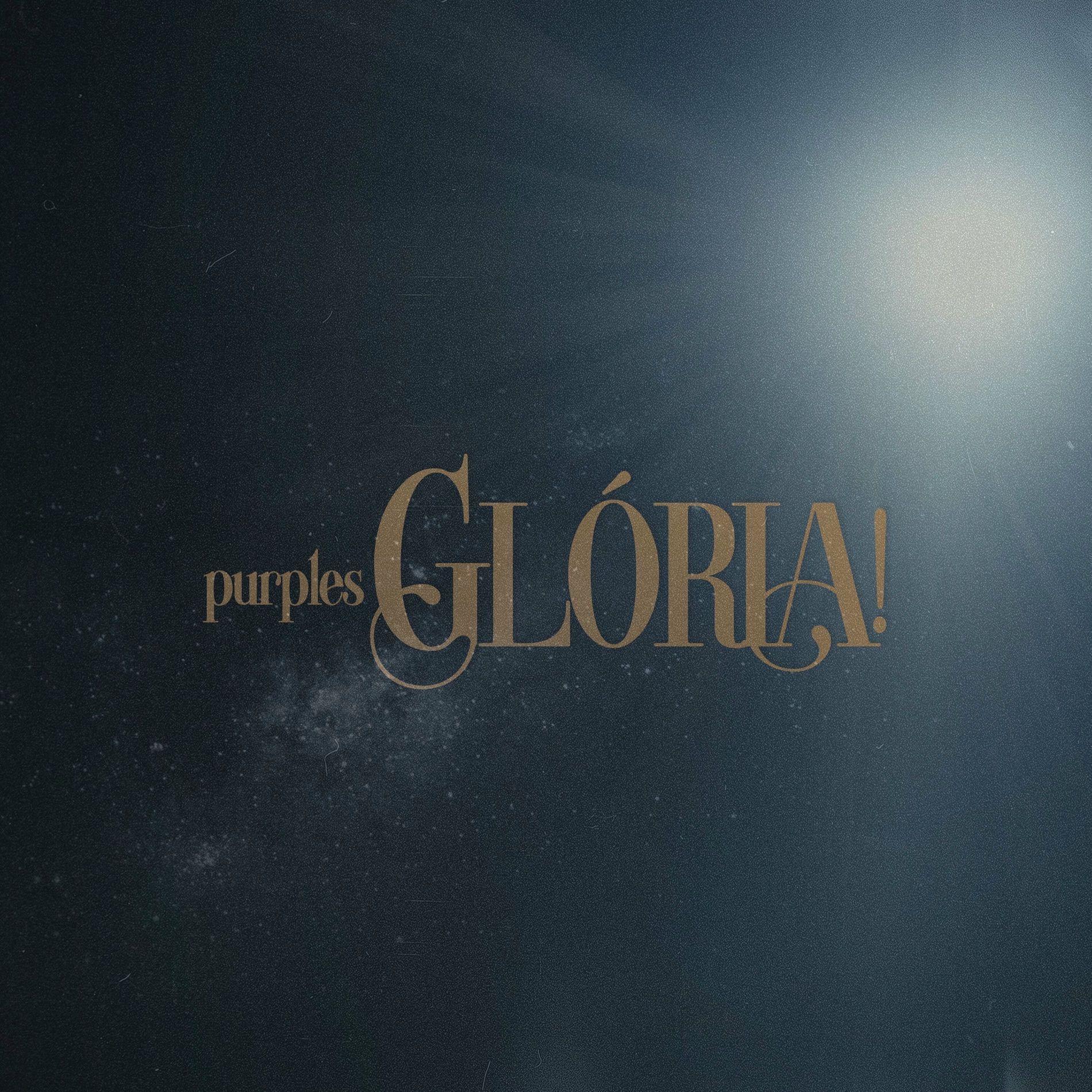Portada de Sencillo/EP "GLÓRIA ", de Purples