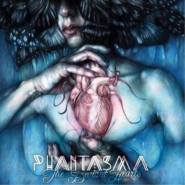 Portada de Álbum "The Deviant Hearts", de Phantasma