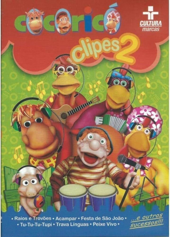 Capa do Álbum "Cocoricó - Clipes 2 ", de Cocoricó