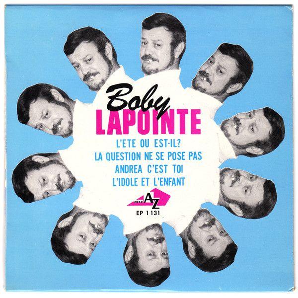 Portada del álbum "L’été où est-il?", de Boby Lapointe