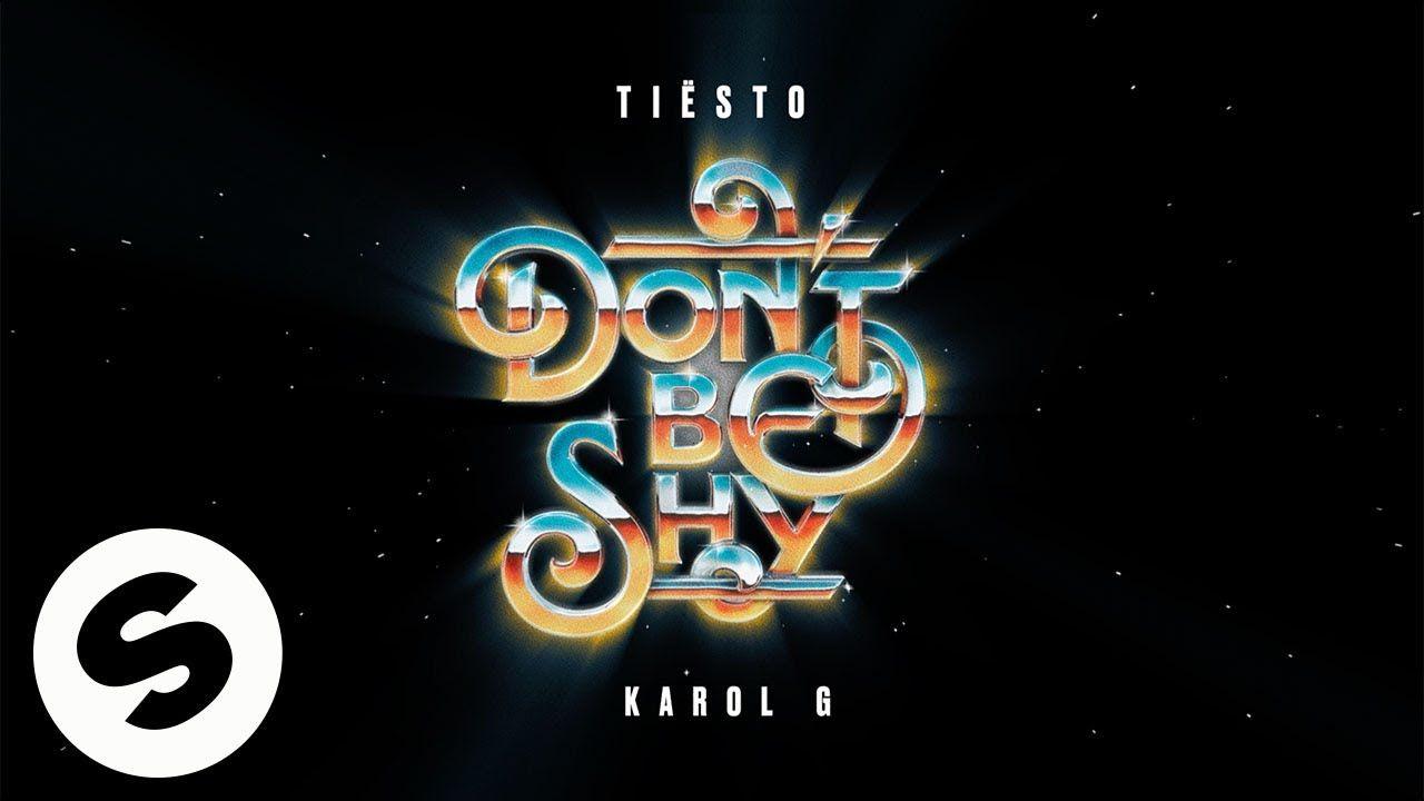 Portada del álbum "Don't Be Shy", de KAROL G