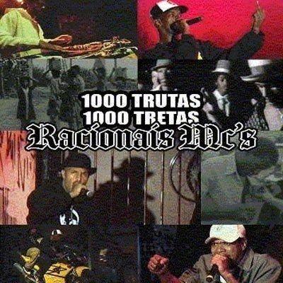 Portada de Álbum "1000 Trutas, 1000 Tretas (Ao Vivo)", de Racionais MC's