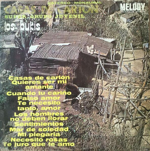 Portada de Álbum "Casas de Cartón", de Los Bukis