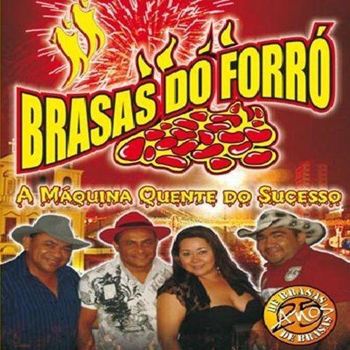 Capa do Álbum "Ao Vivo Em Campina Grande", de Brasas do Forró