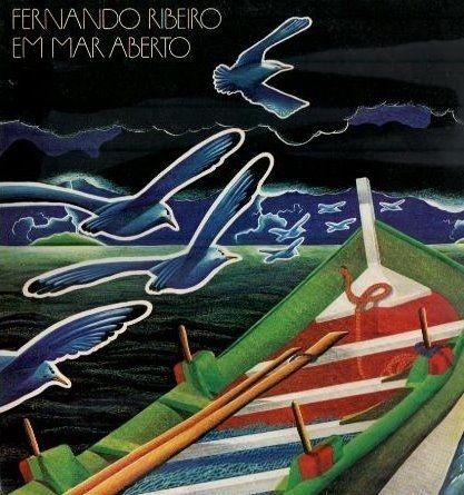 Capa do Álbum "Em Mar Aberto", de Fernando Ribeiro (RS)