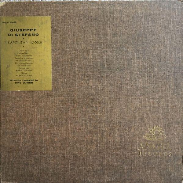 Portada de Álbum "Neapolitan Songs", de Giuseppe di Stefano