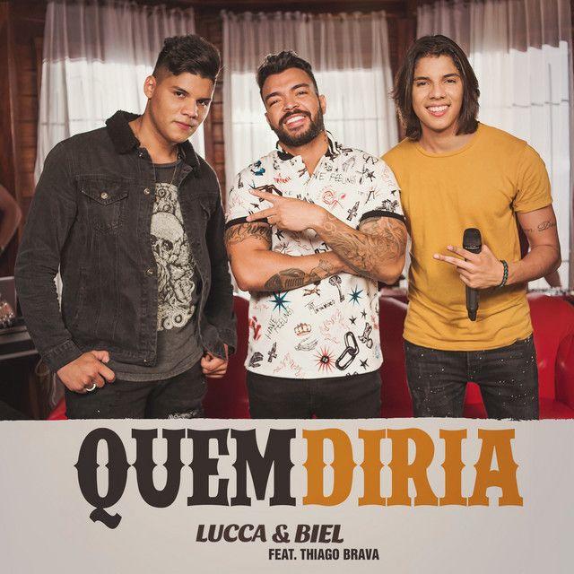 Capa do álbum "Quem Diria", de Thiago Brava