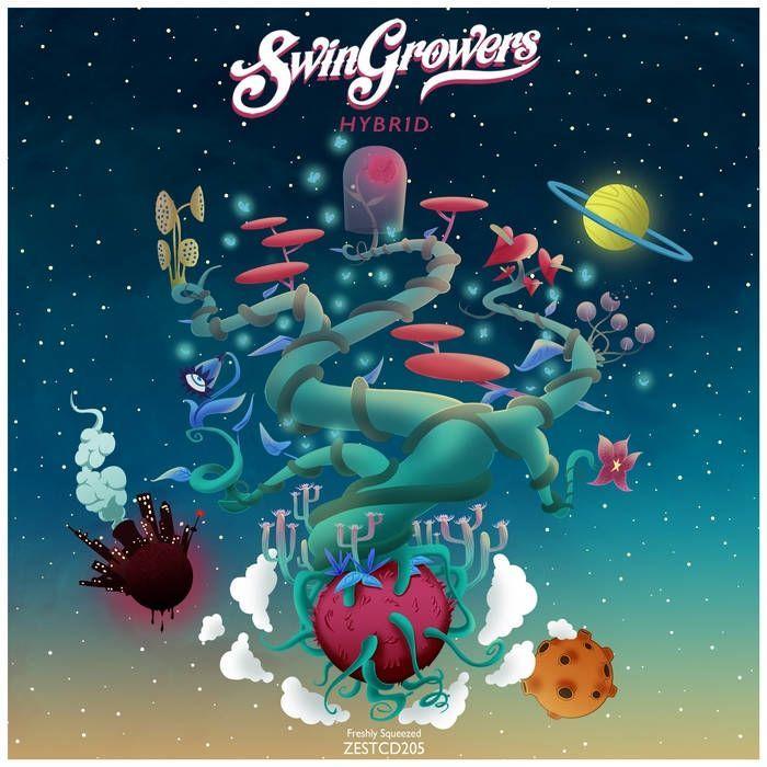 Portada de Álbum "Hybrid", de Swingrowers