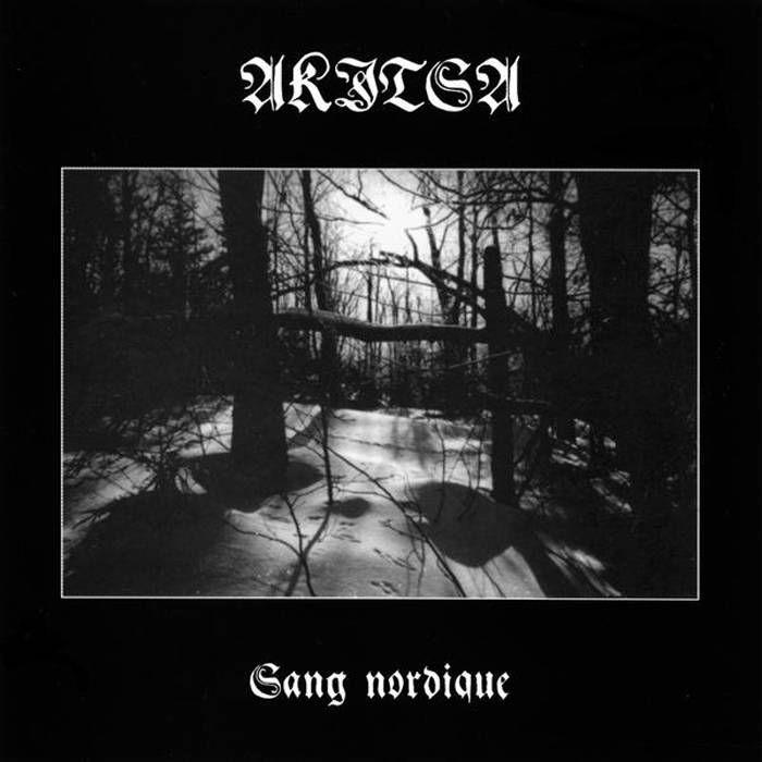 Portada de Álbum "Sang Nordique", de Akitsa