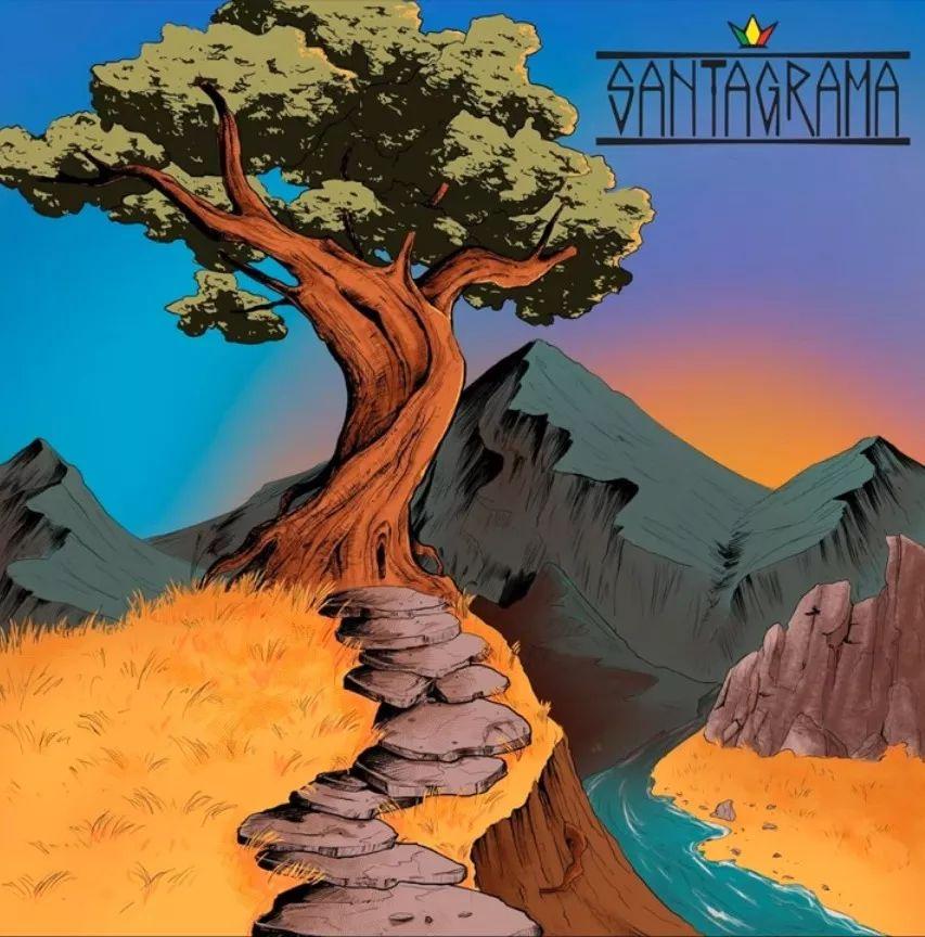 Portada de Sencillo/EP "Mais um Dia", de Santagrama