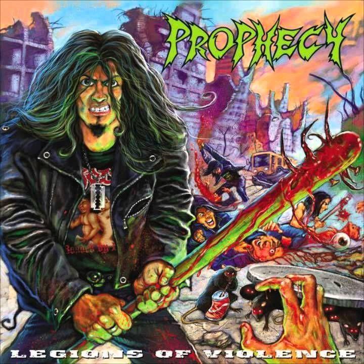 Capa do Álbum "Legions Of Violence", de Prophecy Thrash