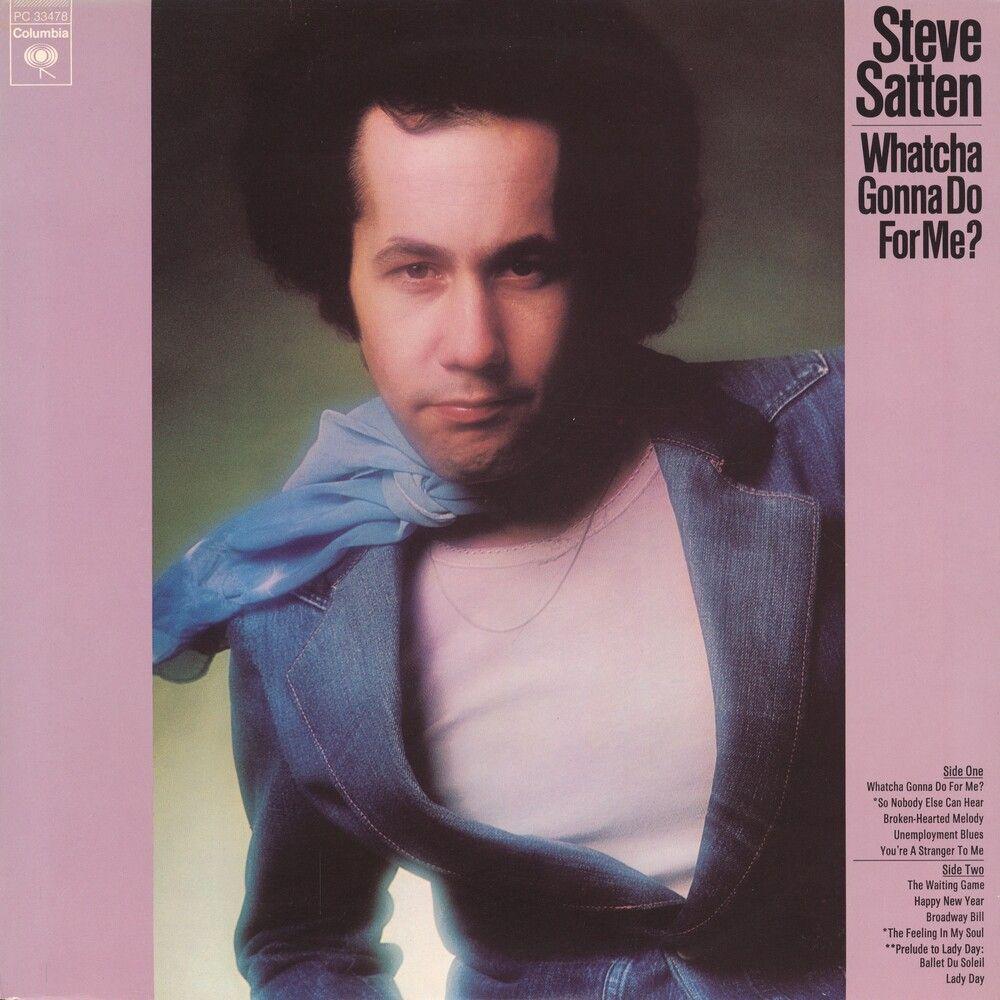 Portada de Álbum "Whatcha Gonna Do For Me?", de Steve Satten
