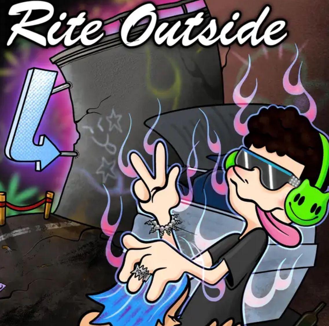 Capa do Single/EP "Rite Outside", de yvncc