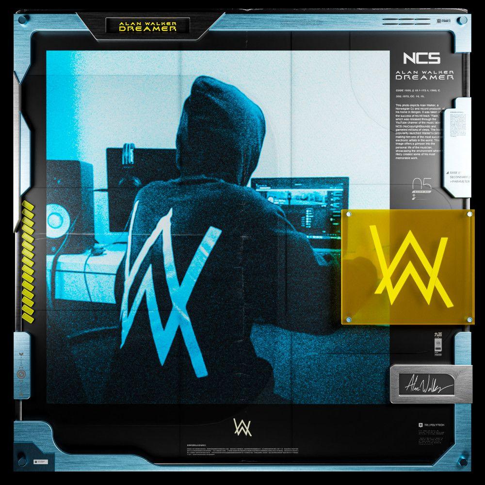Portada de Sencillo/EP "Dreamer", de Alan Walker