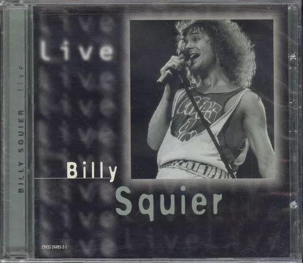 Portada de Álbum "Live", de Billy Squier