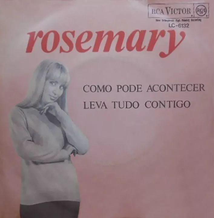 Capa do Single/EP "Como Pode Acontecer / Leva Tudo Contigo", de Rosemary
