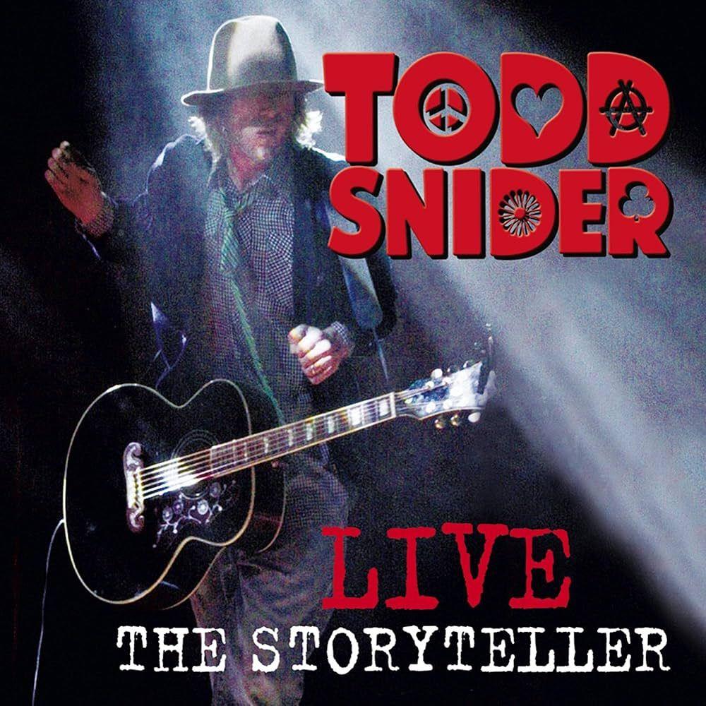Capa do Álbum "Live (The Storyteller)", de Todd Snider