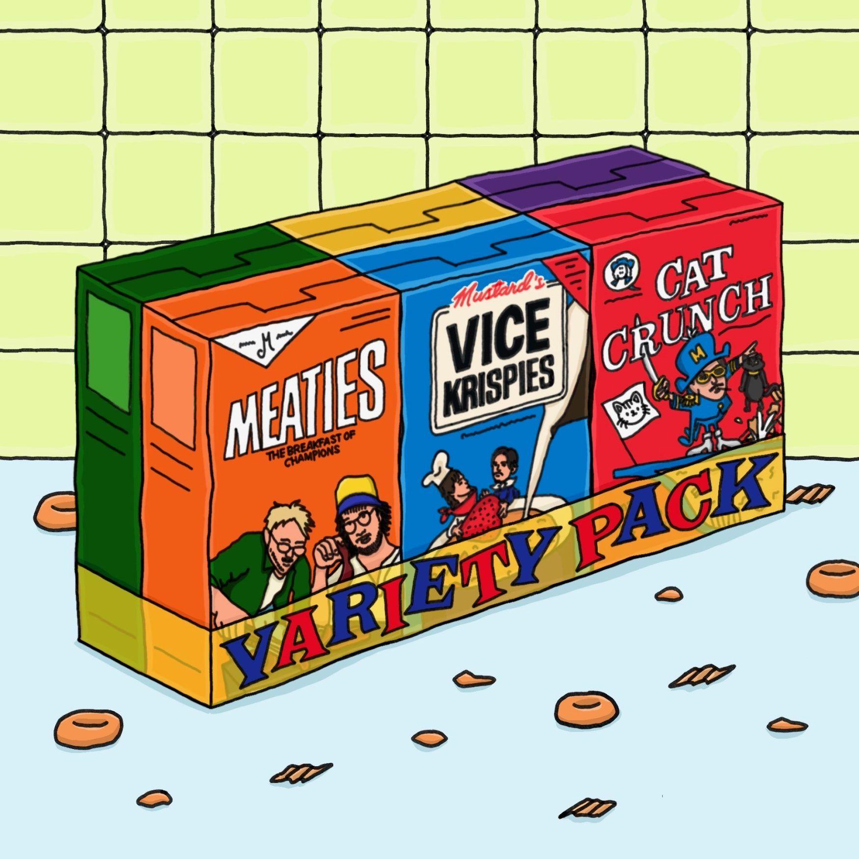 Portada de Álbum "Variety Pack", de Mustard Service