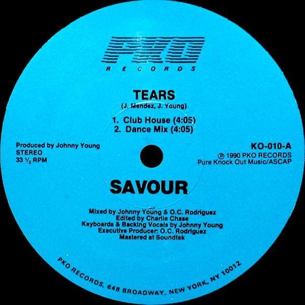 Portada de Sencillo/EP "Tears", de Savour