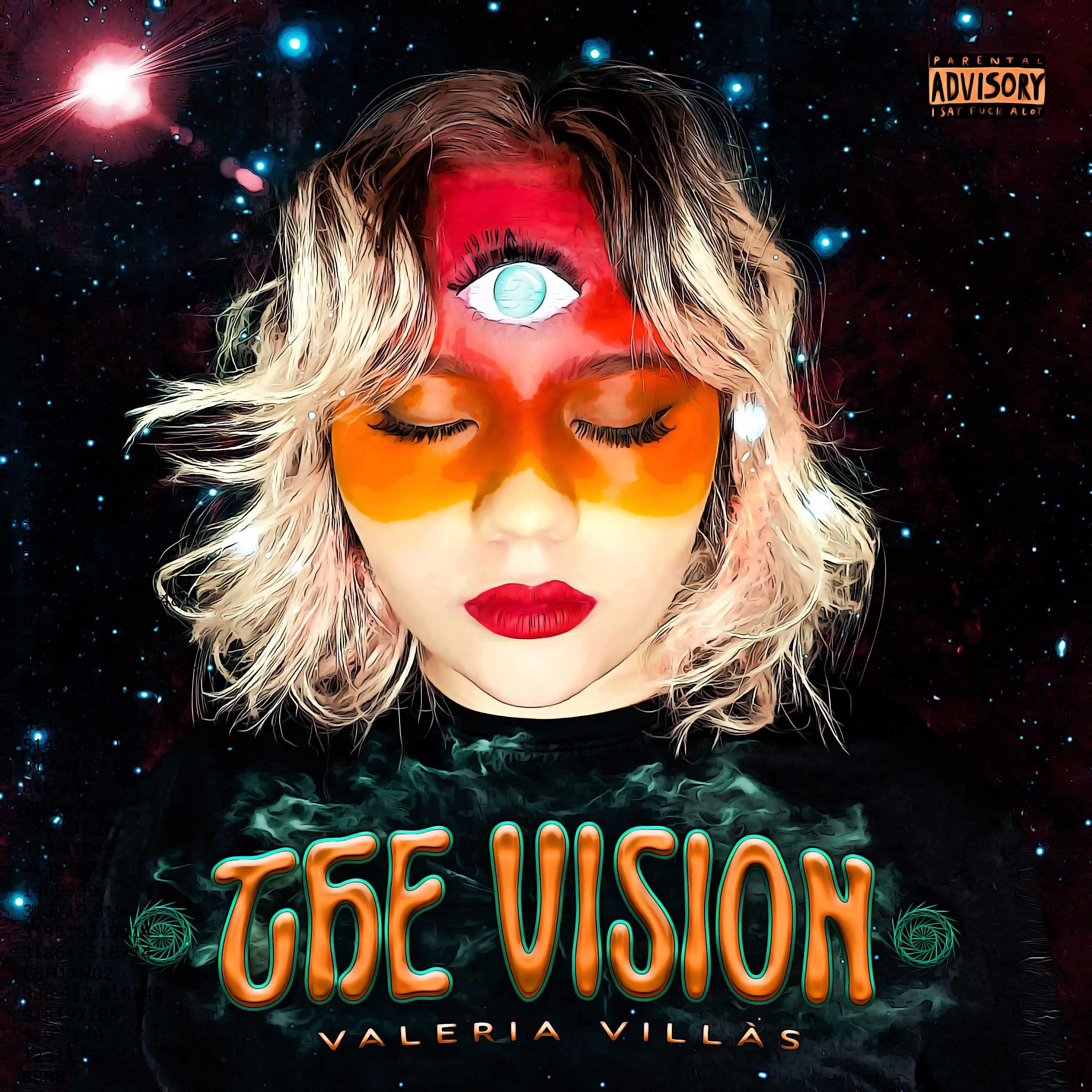 Album cover of "The Vision" by Valeria Villas