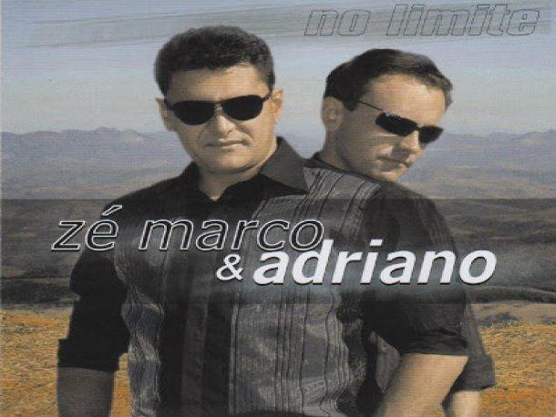 Portada de Álbum "No Limite", de Zé Marco e Adriano
