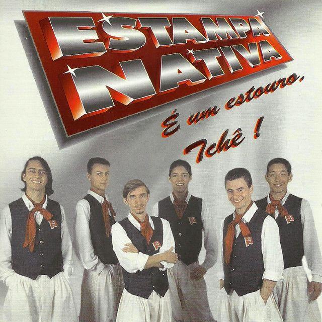 Portada de Álbum "É Um Estouro Tchê", de Estampa Nativa