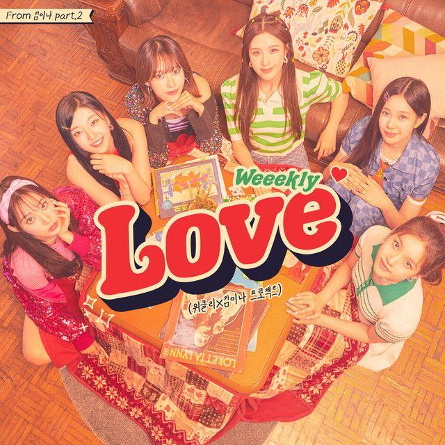 Portada de Sencillo/EP "LOVE", de Weeekly