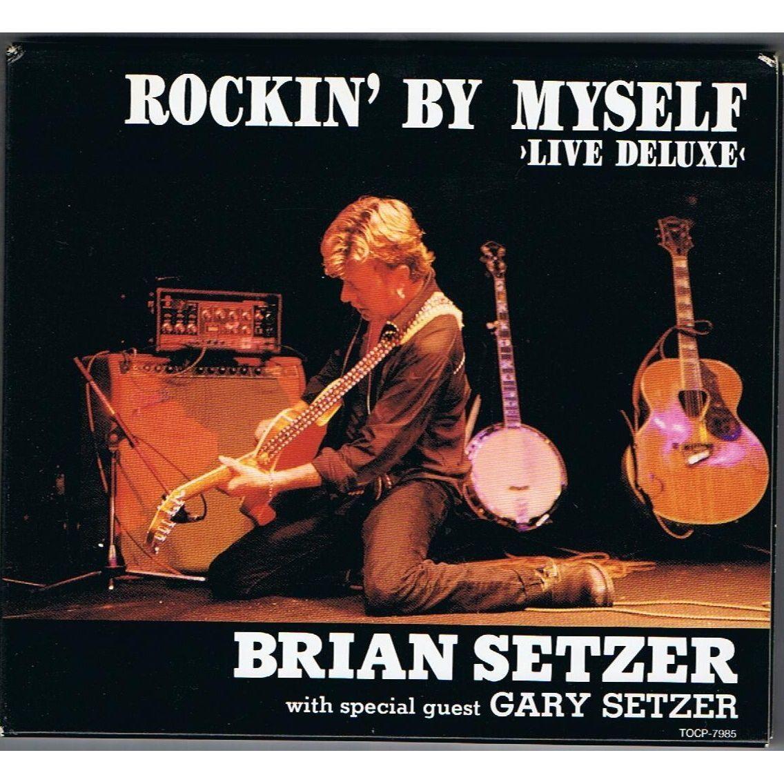 Portada de Álbum "Rockin' by Myself", de Brian Setzer