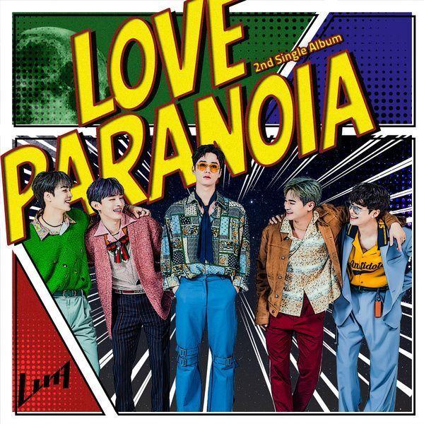 Portada de Sencillo/EP "Love Paranoia", de LUNA (K-pop)