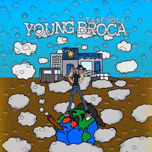 Capa do álbum "Young Broca Tape, Vol. 2", de Brocasito