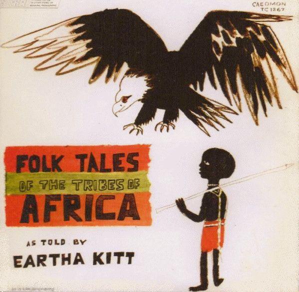 Capa do Álbum "Folk Tales Of The Tribes Of Africa", de Eartha Kitt