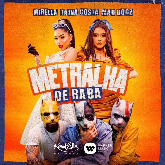 Portada de Sencillo/EP "Metralha a Raba", de Tainá Costa