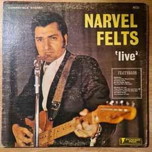Portada de Álbum "'Live'", de Narvel Felts