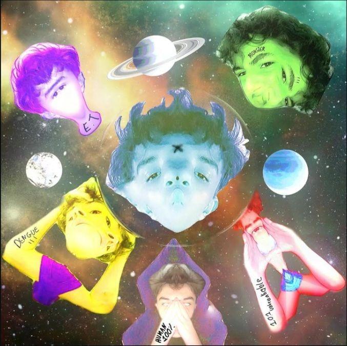 Portada del álbum "Extraterrestre ", de Gustywav