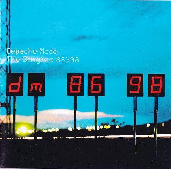 Capa do álbum "The Singles 86 > 98", de Depeche Mode