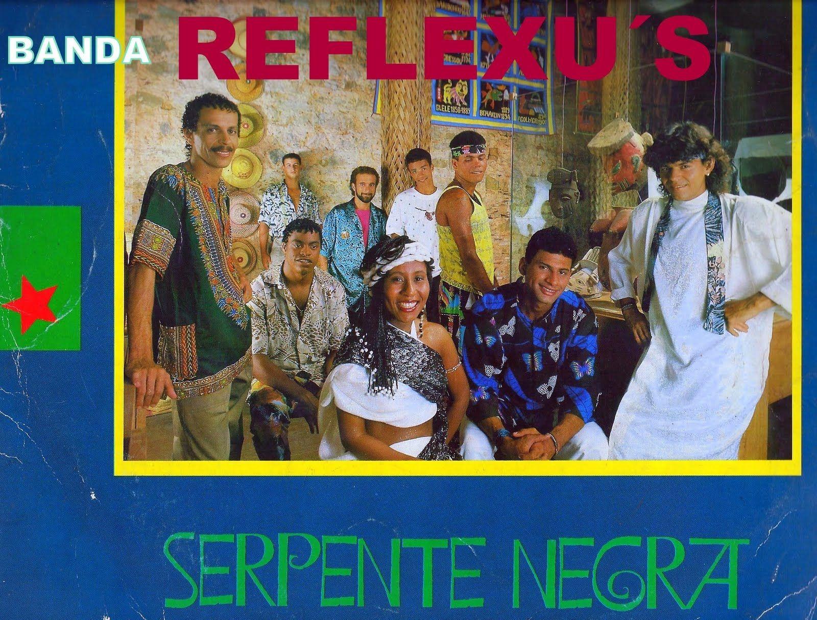 Capa do Álbum "Serpente Negra", de Banda Reflexu's