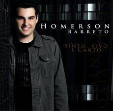 Portada de Álbum "Sinto, Vivo e Canto", de Homerson Barreto